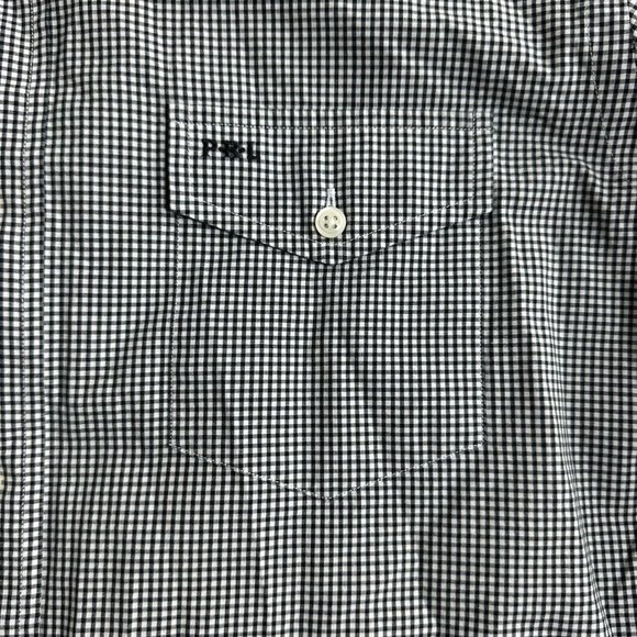 Polo Ralph Lauren Button-Down Shirt Mens Size Large Long Sleeve Plaid Casual - Picture 4 of 11